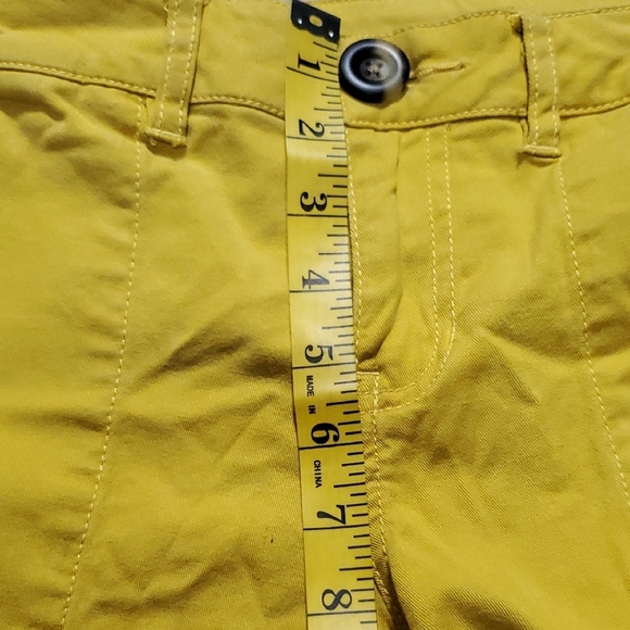 CAbi Yellow Chinos Straight-Leg Pants - Picture 7 of 9